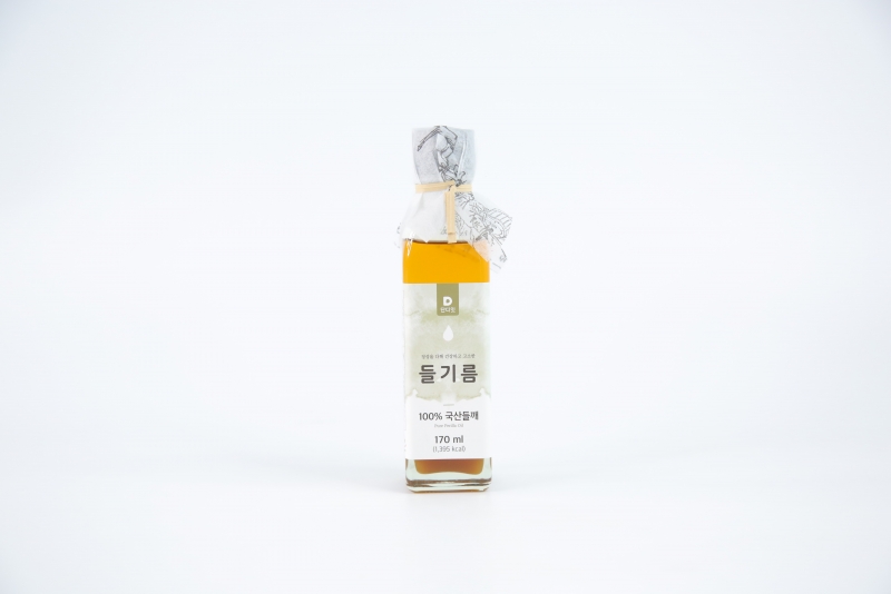 단디담음,혁신전용)[2구선물세트]단디잇 100%국산 저온착유 참기름&들기름 170ml
